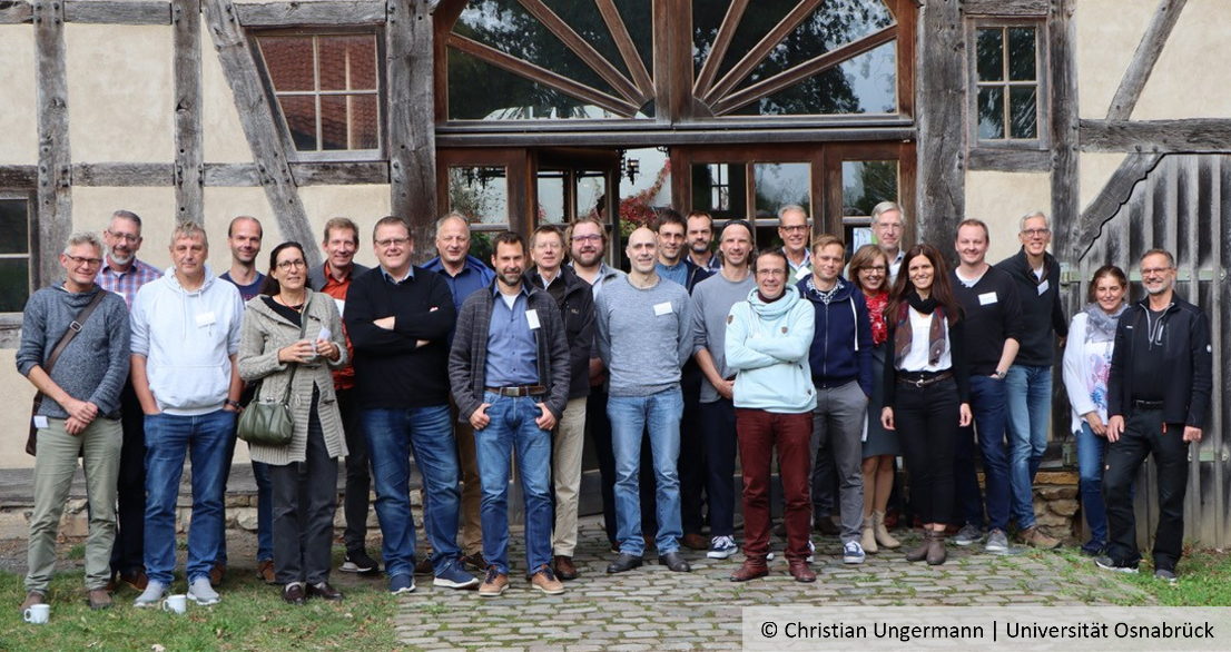 Die Teilnehmenden der Klausurtagung, © Christian Ungermann | Universität Osnabrück