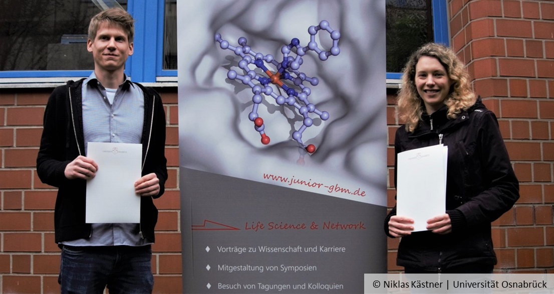 Christian Schröer und Lisa Grützmacher, © Niklas Kästner | Universität Osnabrück