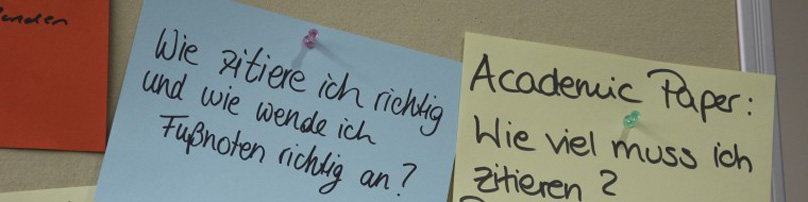 Notizen zur Schreibwerkstatt Notizen zur Schreibwerkstatt